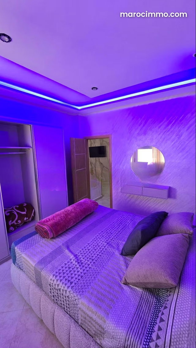 Appartement à louer à M'Diq. 2 chambres. Bien meublé — 3