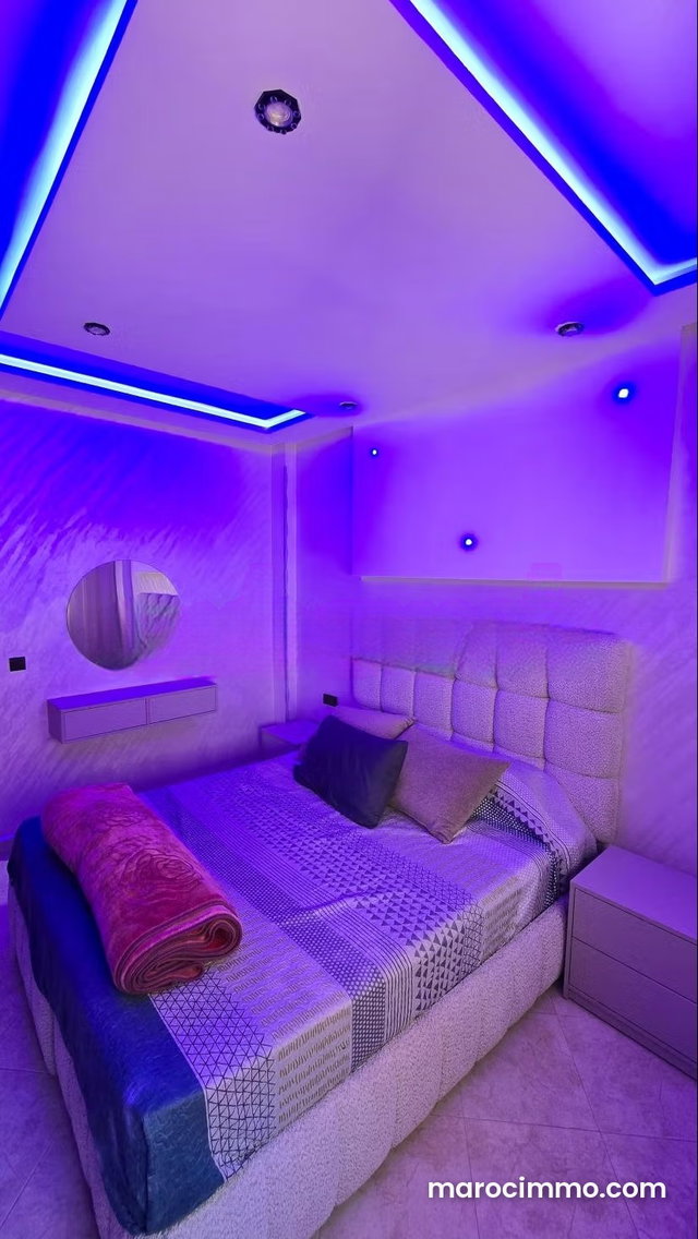 Appartement à louer à M'Diq. 2 chambres. Bien meublé — 4