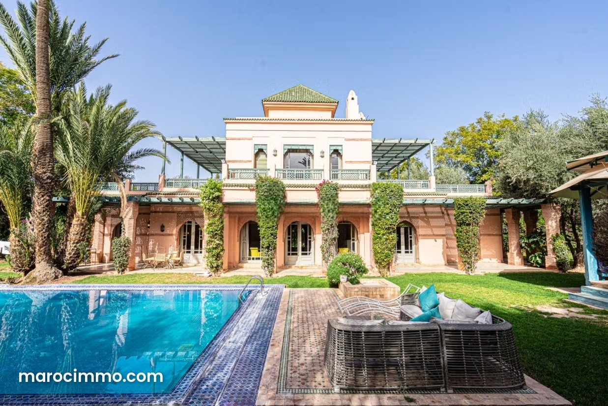 Villa arabo, andalouse 650 m², Palmeraie, Marrakech — Marrakech