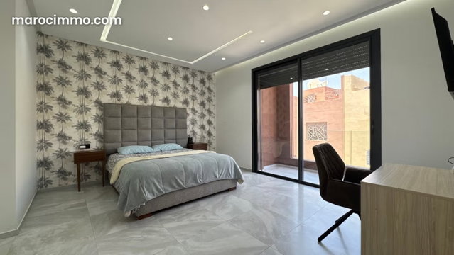 Maison moderne avec piscine et jardin Targa, Marrakech — 3