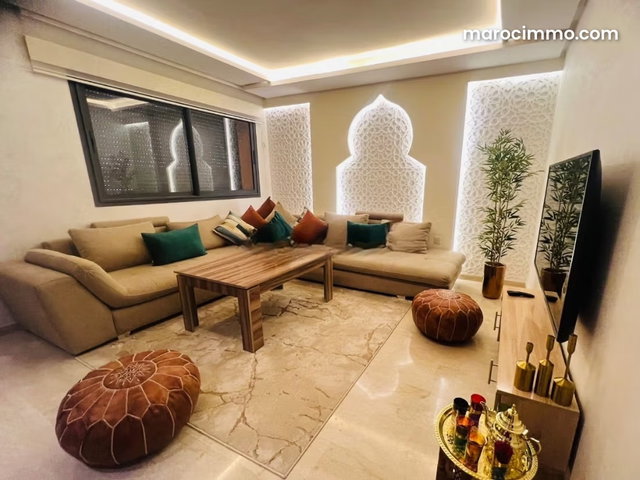 Appartement à louer à Route de Safi. 2 chambres agréables. Meublé — 5