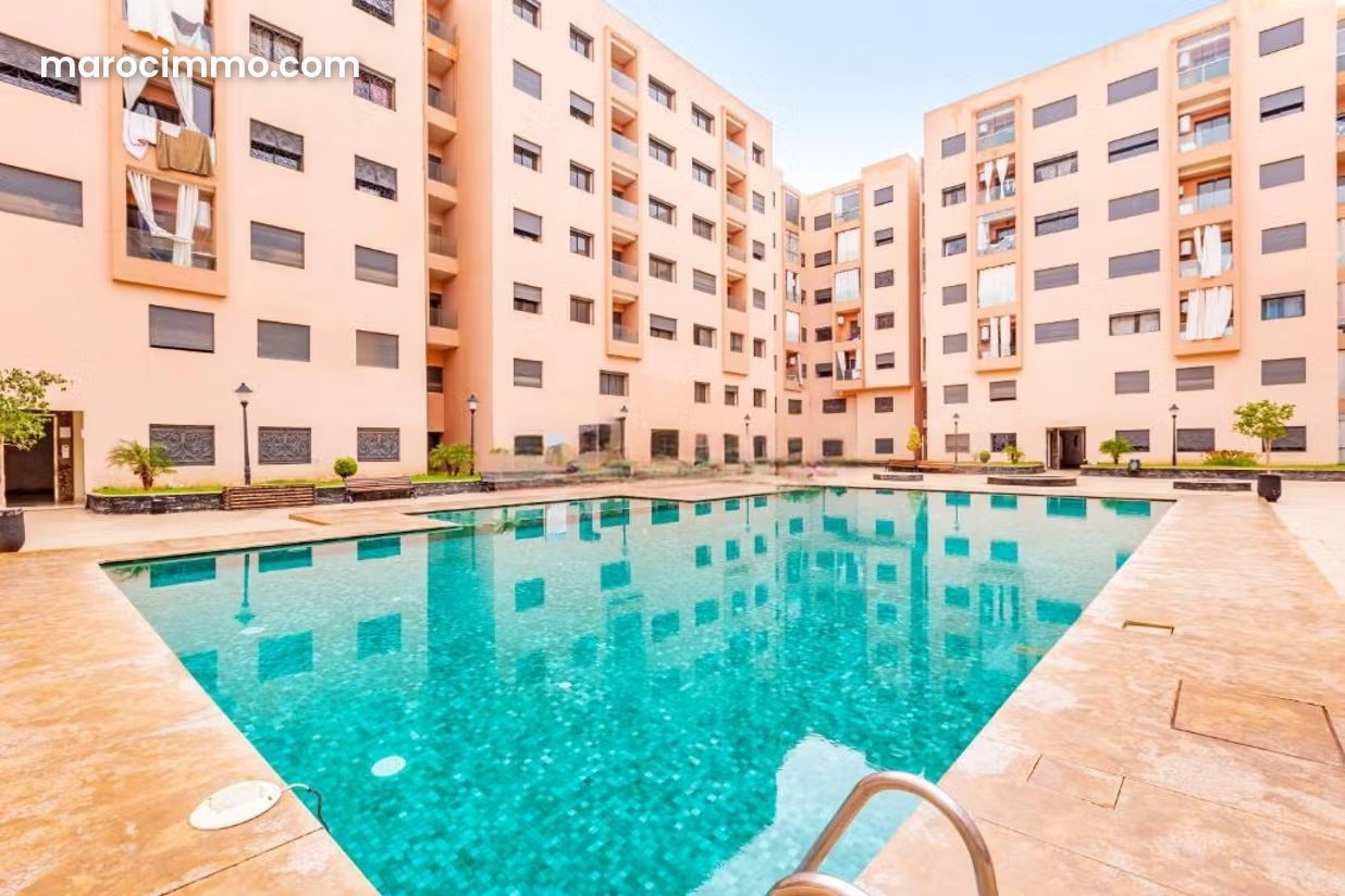 Furnished 98 m² Apartment, 2 Bedrooms, Safi Road, Marrakech — Marrakesh