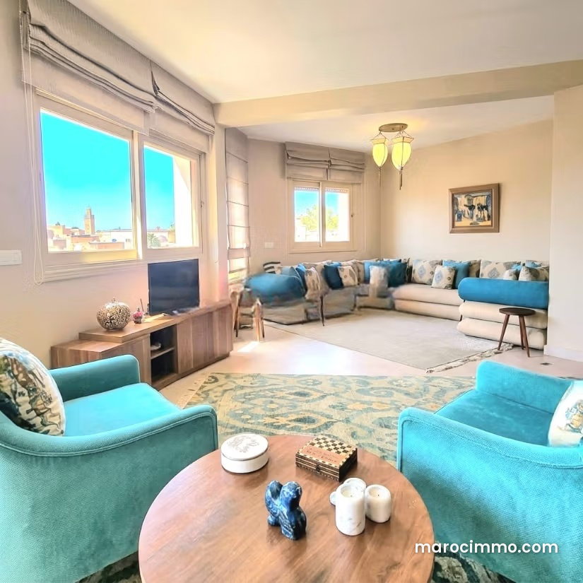 118 m² Apartment, 2 Bedrooms, Quartier des Hôpitaux, Casablanca — Casablanca