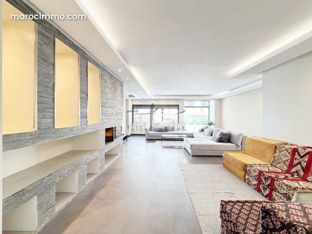 Appartement meublé de deux chambres à louer à Racine — Casablanca