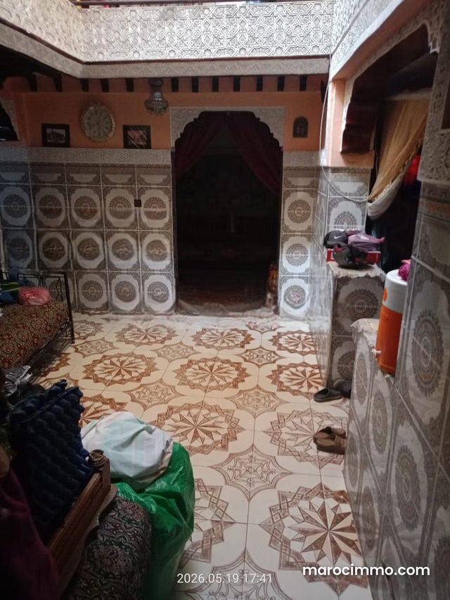 Riad à vendre à Rahba Kedima. 4 belles chambres. Meublé — 3