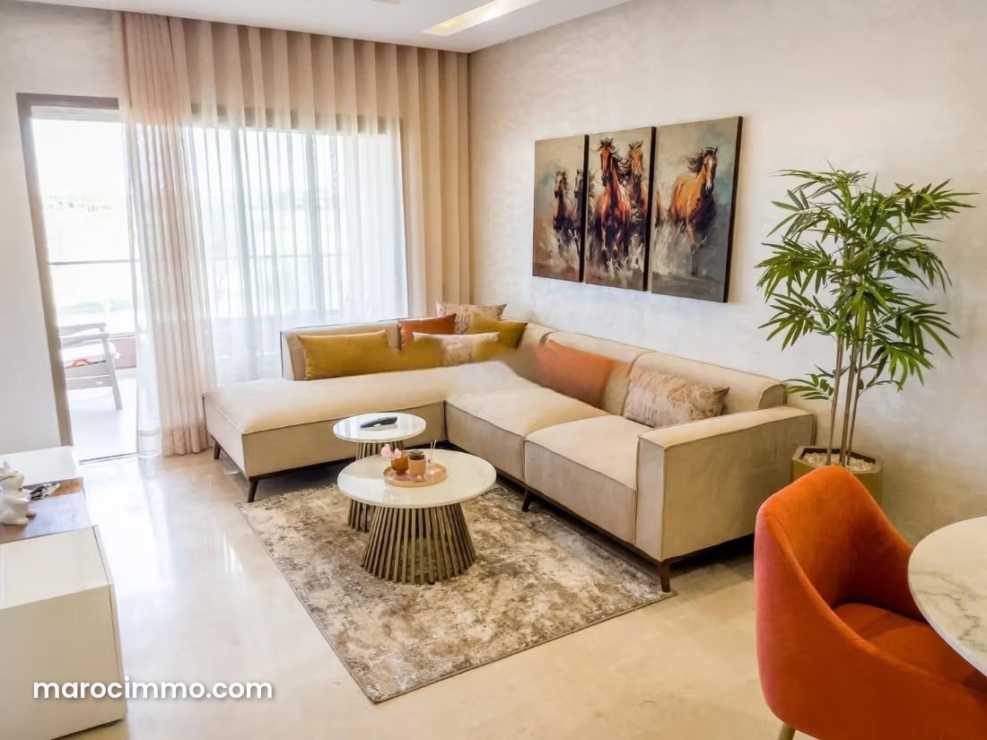 Furnished apartment with terrace and pool in Agdal, Marrakech — Marrakesh