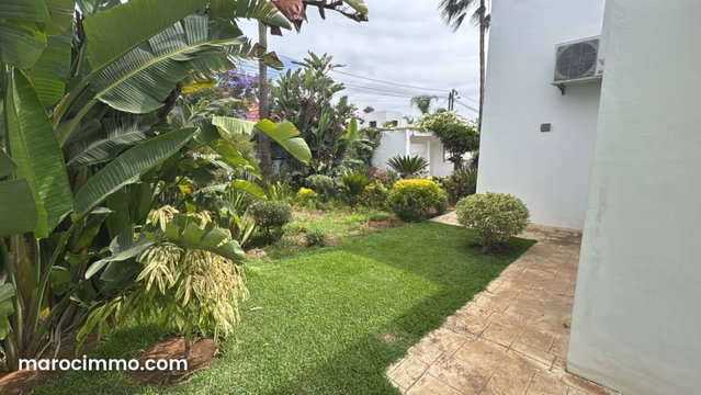Location une tres jolie villa MEUBLEE à souissi — 4