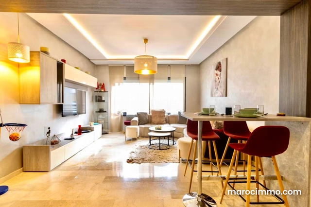 Appartement Meublé avec Balcon Racine — الدار البيضاء