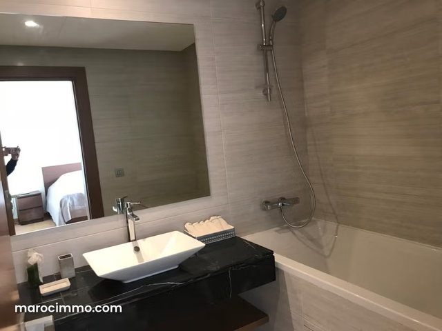 CFC location appartement neuf meublé 2 chambres et cuisine américaine étage élevé — 3