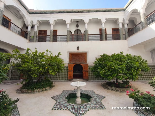 Somptueux riad ancien titré hivernage /médina — 2