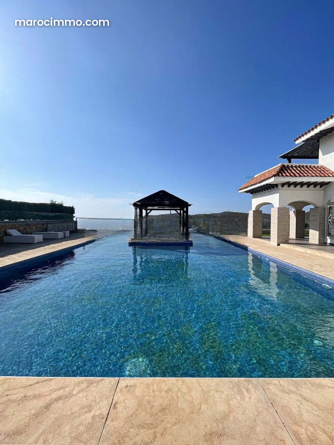 5-Bedroom Villa with Pool and Sea Views in Achakar, Tangier — Tangier