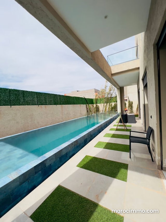 Villa neuve à vendre rte d'amezmiz 4 ch Marrakech — 2