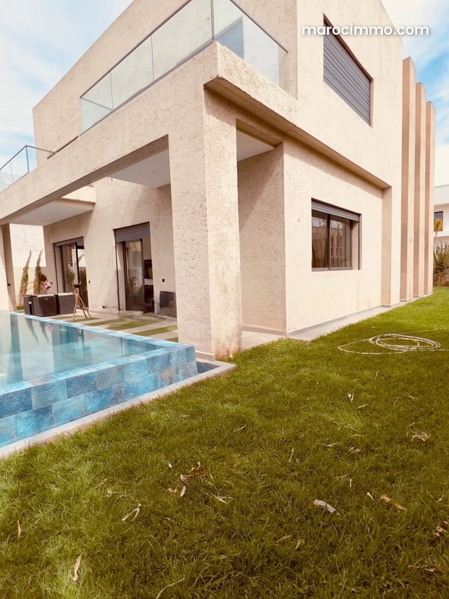 Villa neuve à vendre rte d'amezmiz 4 ch Marrakech — 4