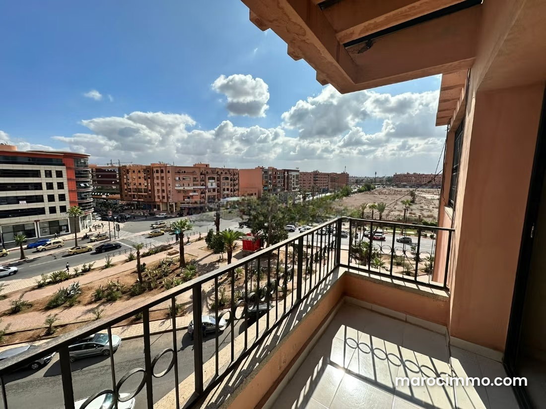 Furnished apartment with terrace for rent in Majorelle, Marrakech — Marrakesh