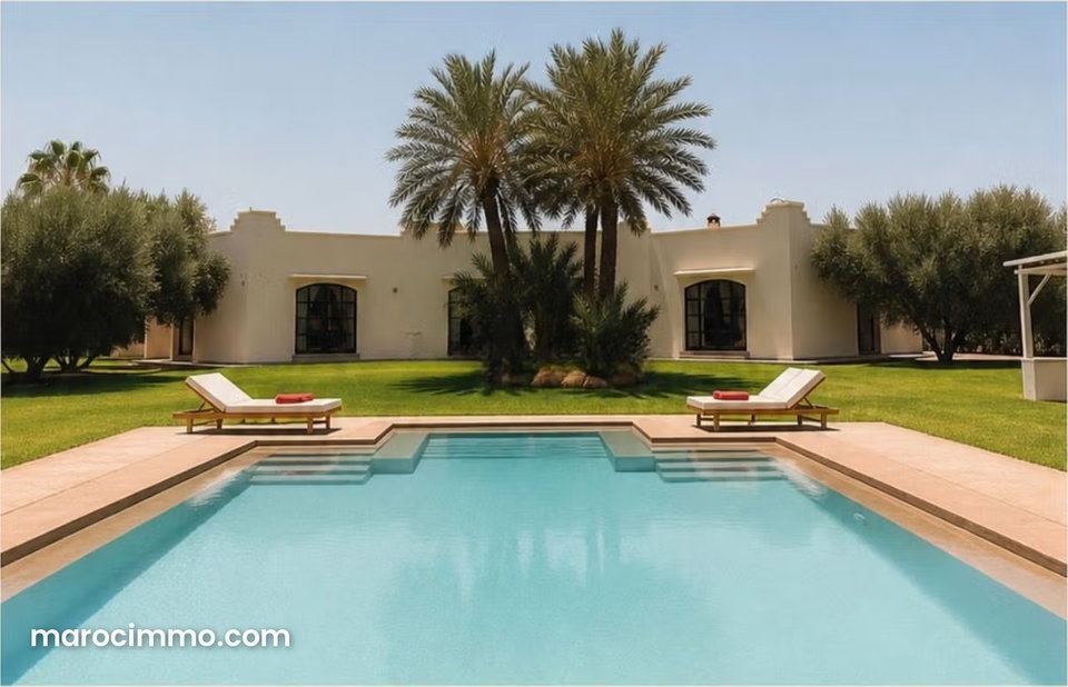 Propriété d'exception avec 2 villas à Marrakech