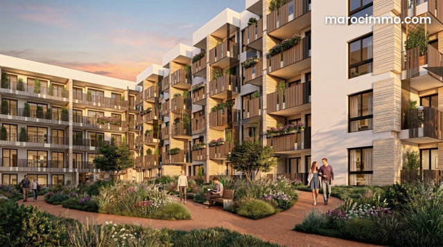 Luxury Apartment, Greenland Bouskoura — 5