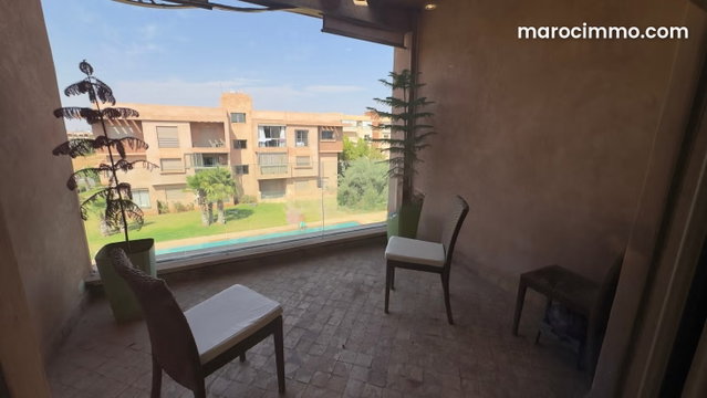 Agdal – Superbe Appartement Meublé & Rénové avec Vue Piscine — 2