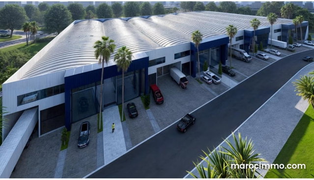Entrepôt 9000 M² Neuf En Location Ain Sebaâ — 3