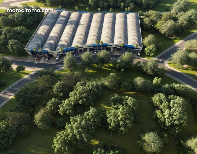 Entrepôt 9000 M² Neuf En Location Ain Sebaâ — 2