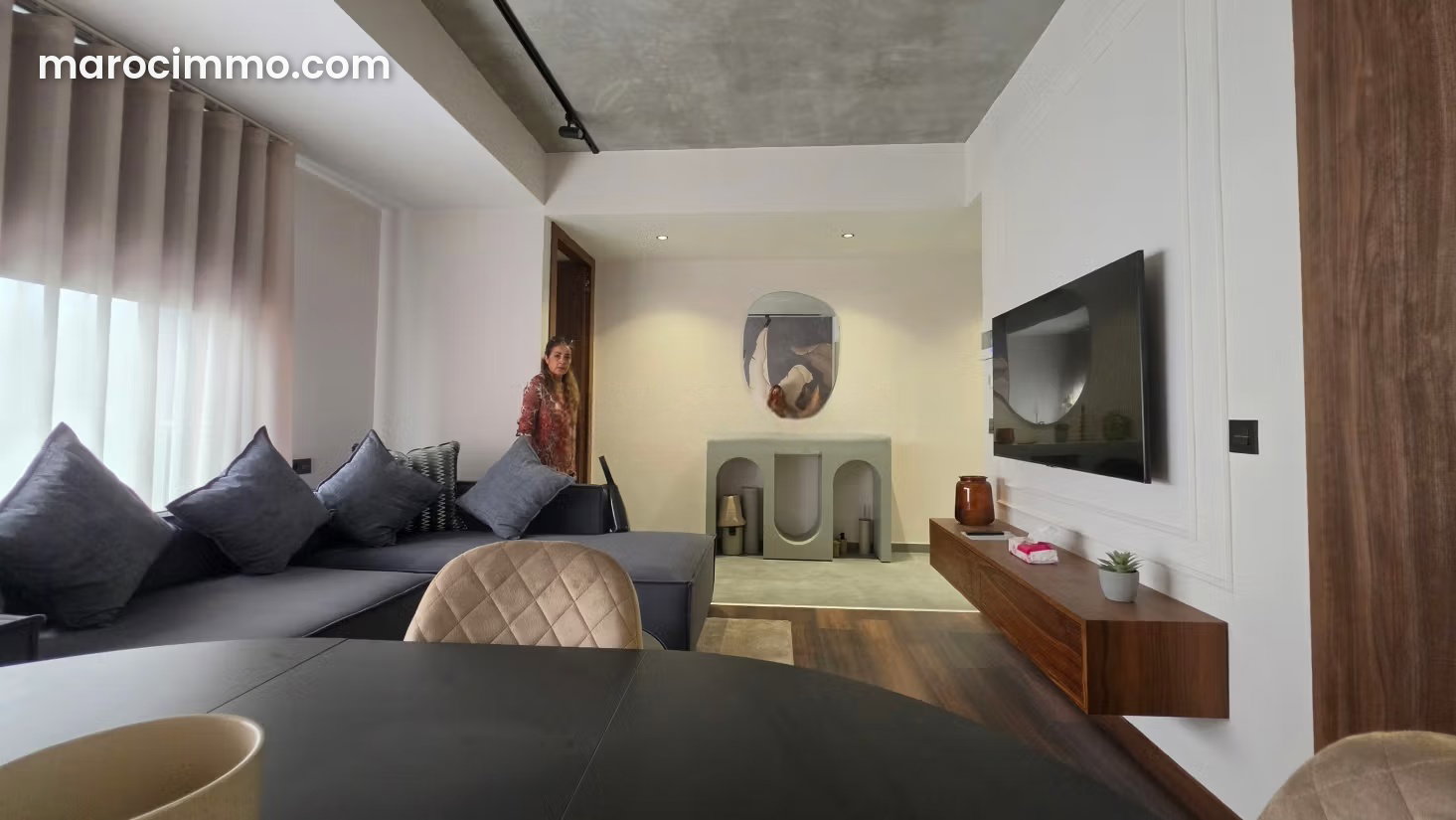 Furnished 1-Bedroom Apartment for Rent in Gauthier, Casablanca — Casablanca