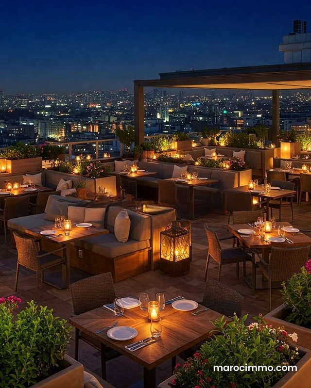 ROOFTOP Prime 620 M² En Location CFC — 4