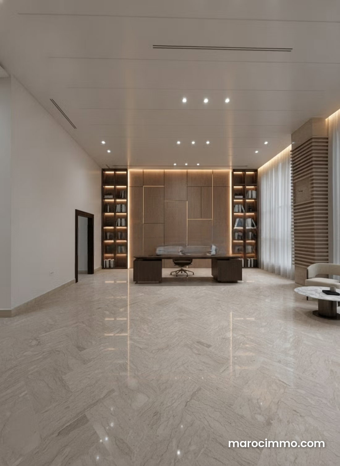 Bureau à louer à Casablanca Finance City, adresse de prestige — Casablanca