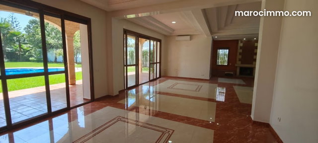 Villa a louer a souissi a rabat — 5