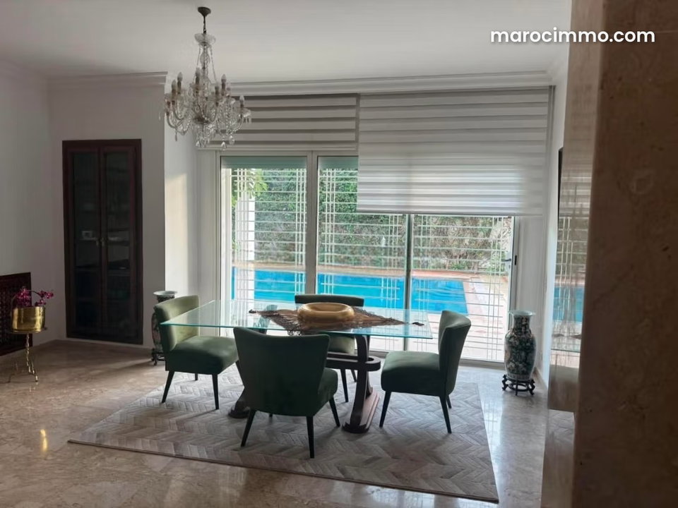 Villa a louer a souissi