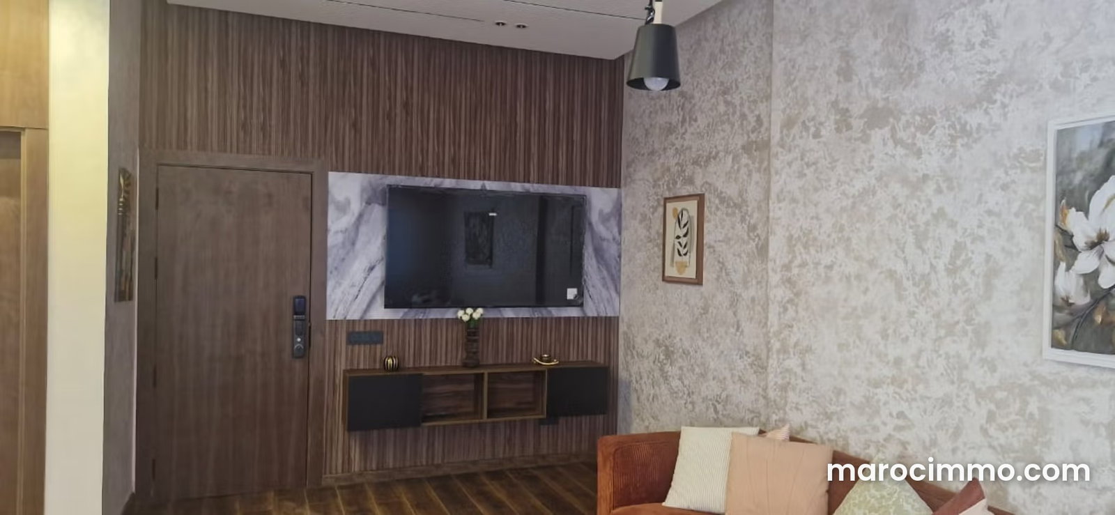 Appartement meublé avec jardin à louer à Hay Riad Rabat — Rabat