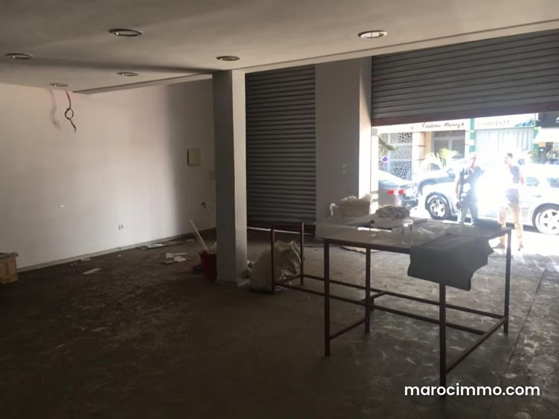 96 sqm Commercial Space for Rent in Maârif Extension, Casablanca — Casablanca