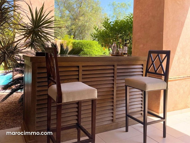 Superbe Villa meublée piscine chauffé front golf — 4