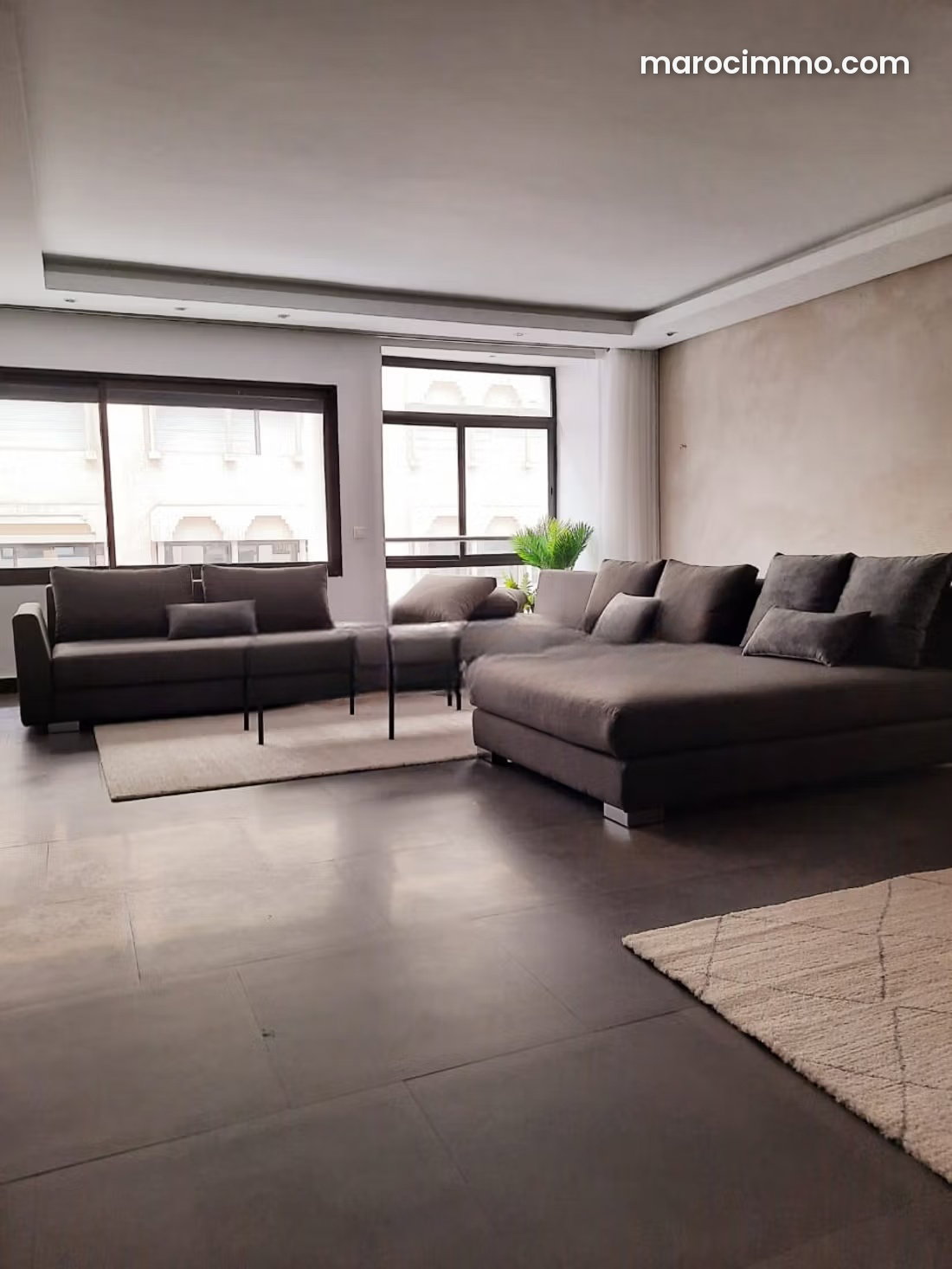 Appartement meublé 155 m², Triangle d'Or, Casablanca — Casablanca