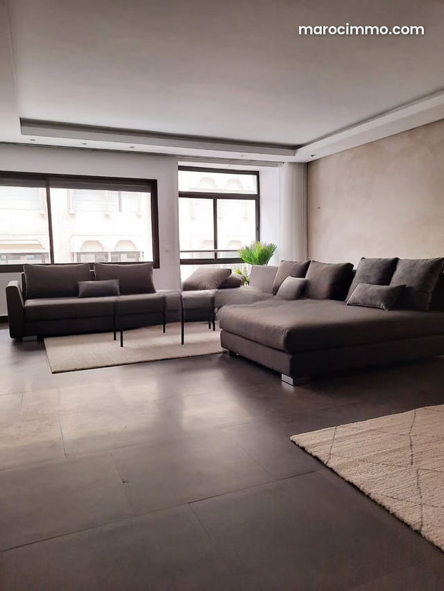 Magnifique Appartement à louer MEUBLÉ TRIANGLE DOR — الدار البيضاء