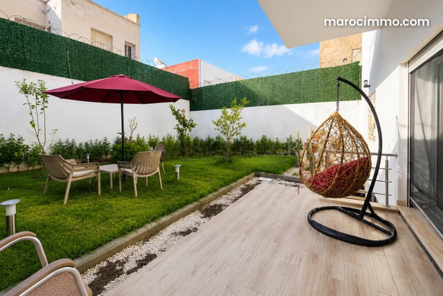 Location villa meublée moderne 4chambres avec jardin, Tamaris — 4