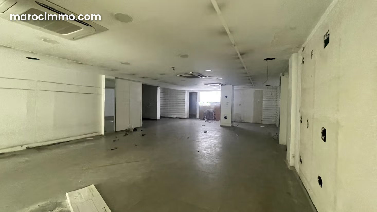 Local commercial 218 m², Boulevard Ghandi, Maârif Extension — Casablanca