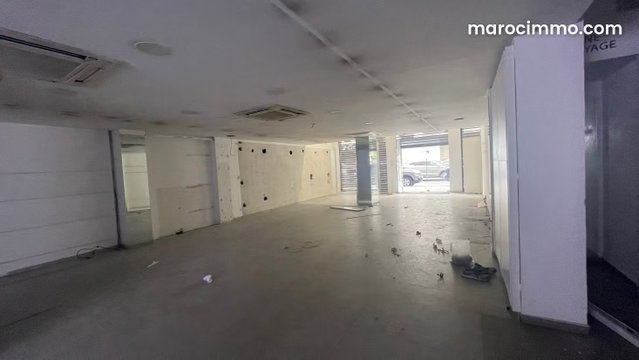 Boulevard Ghandi Louez le local idéal à Maârif Extension. Superficie 218 m² — 2