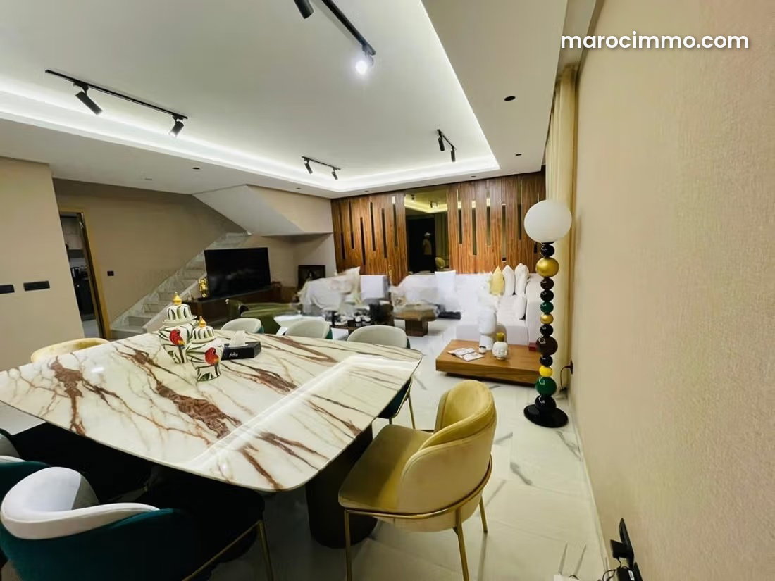 197 sqm Duplex with Terrace, Ville Verte Bouskoura — Bouskoura