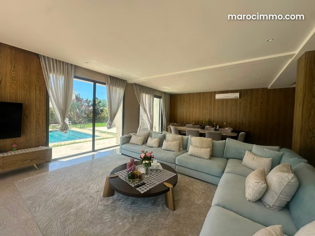 Luxury Furnished Villa for Rent – Souissi, Rabat — 3