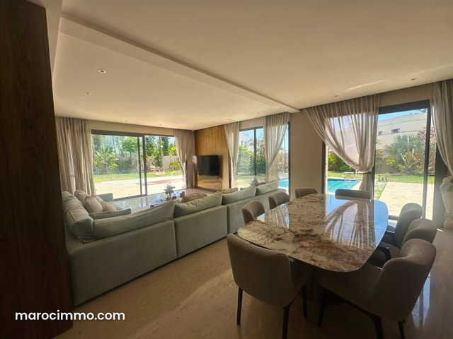 Luxury Furnished Villa for Rent – Souissi, Rabat — 4