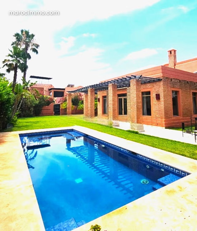 Villa contemporaine à vendre golf amelkis — 2