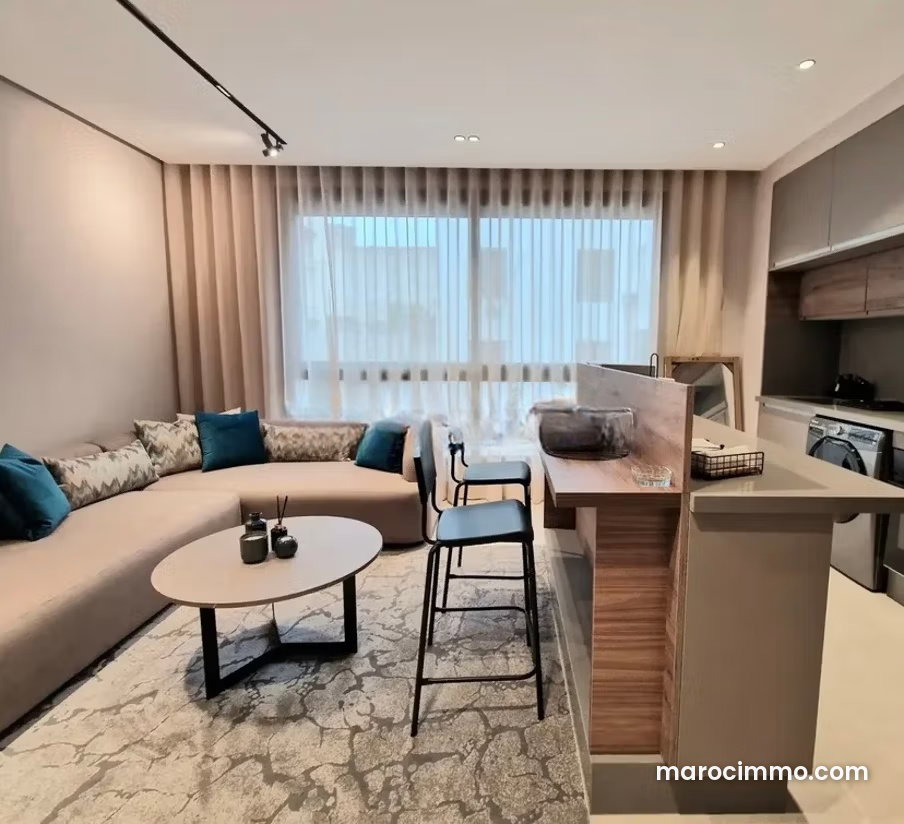 48 sqm furnished apartment for rent in Gauthier, Casablanca — Casablanca