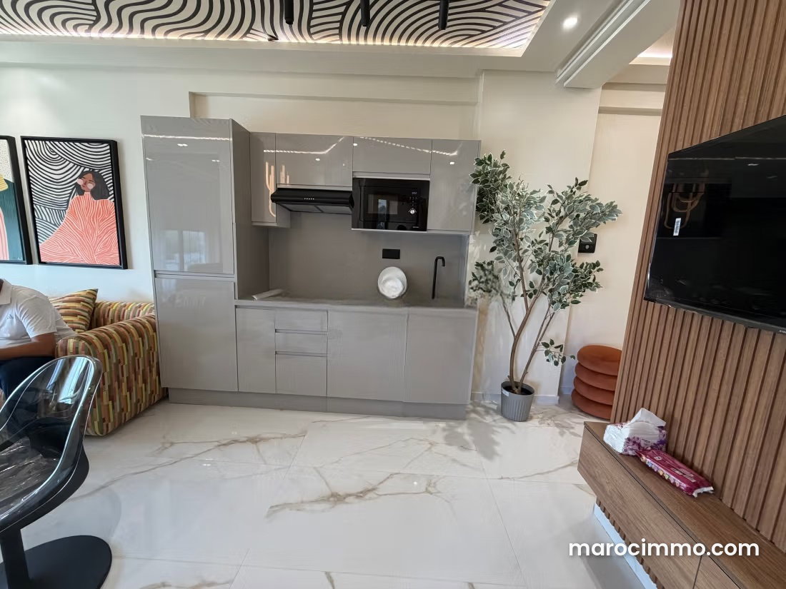 Furnished Apartment with Terrace in Casablanca’s Hospitals District — Casablanca