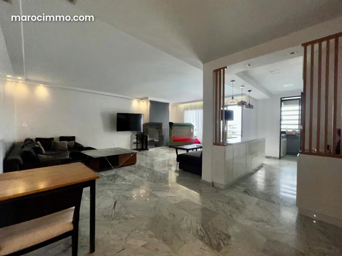 Furnished apartment with swimming pool for rent in Dar Bouazza — Dar Bouazza
