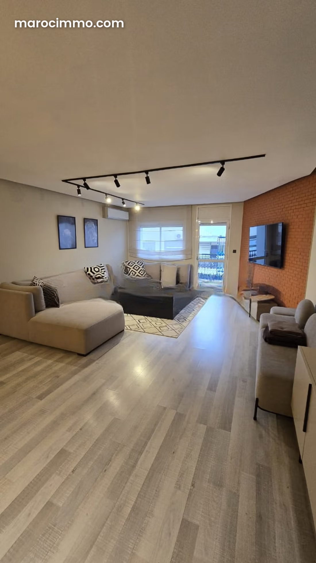 150 sqm furnished apartment for rent, Gauthier, Casablanca — Casablanca