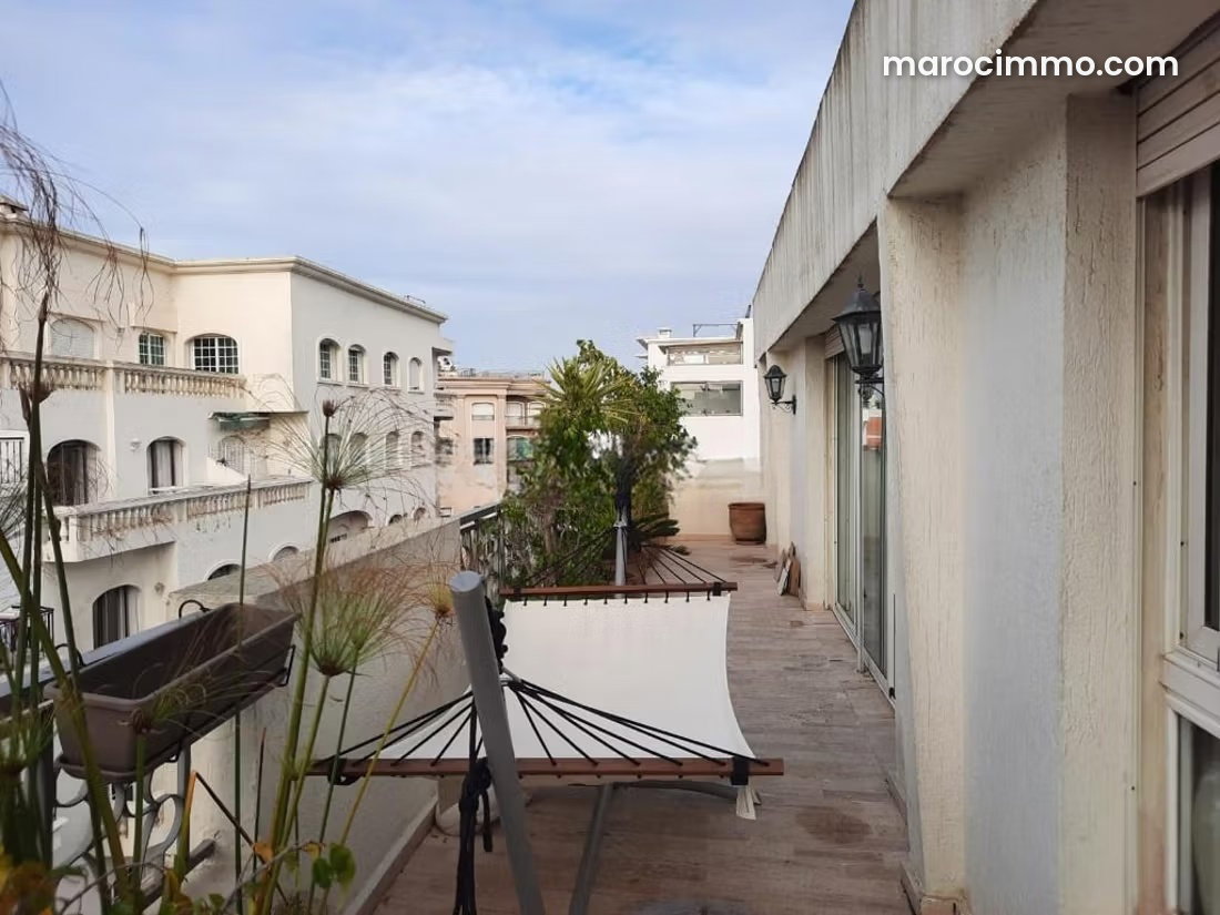 260 sqm Apartment, Top Floor, Golden Triangle, Casablanca — Casablanca