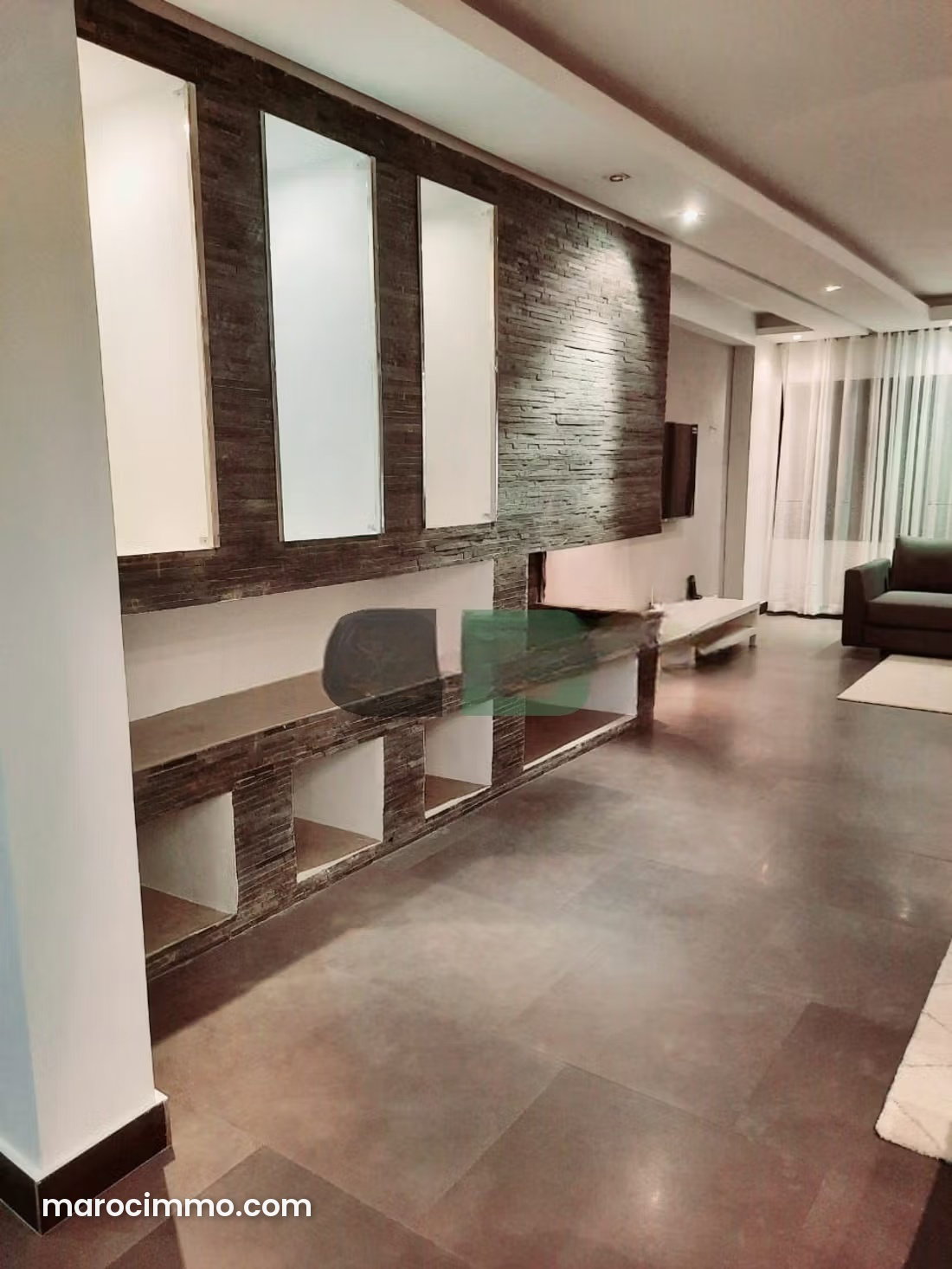 Furnished 160 sqm Apartment with Garage, Racine, Casablanca — Casablanca