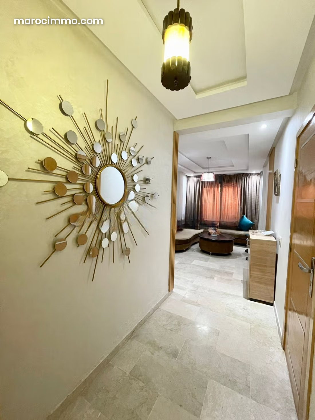 Furnished apartment with terrace for rent in Gueliz, Marrakech — Marrakesh