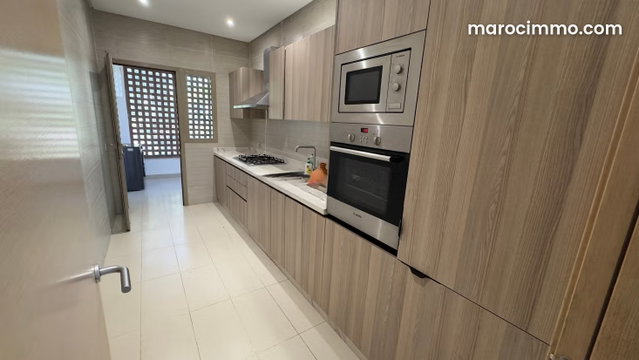 2-Bedroom Apartment for Long-Term Rent in Golf City, Marrakech with Pool View — 4