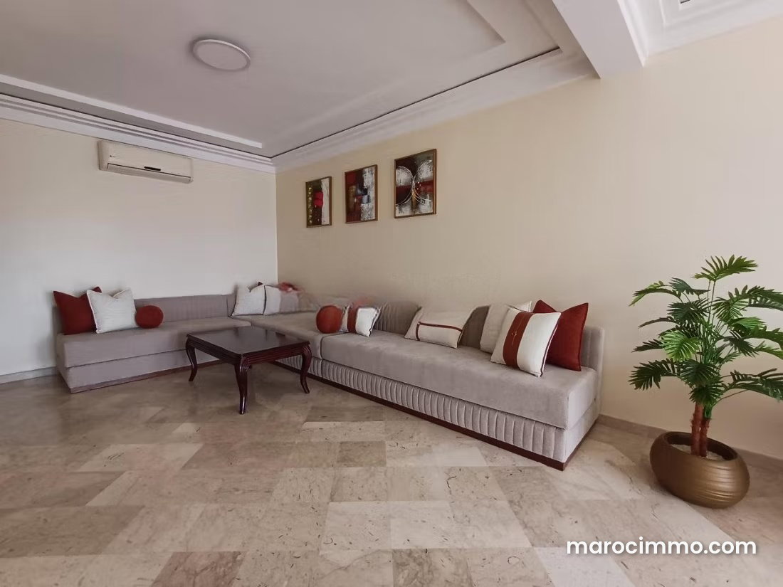 Furnished apartment in Palmier, Casablanca, for rent — Casablanca