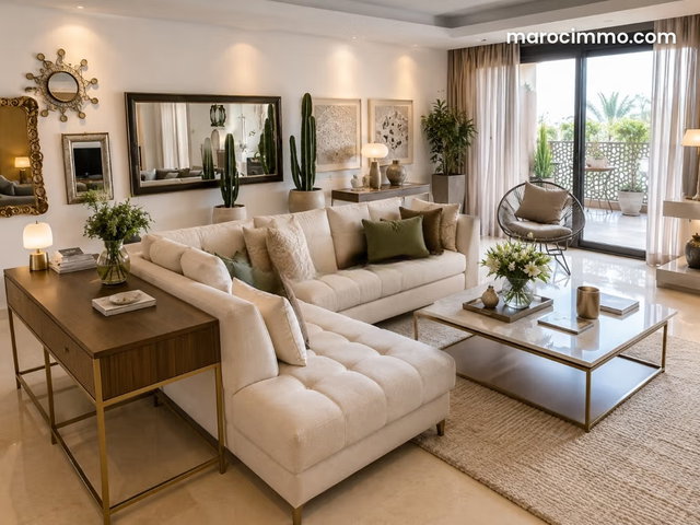 Magnificent Furnished Apartment in Orangeraie Souissi — 3